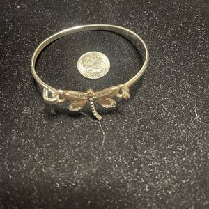Elegant silver Dragonfly Bracelet